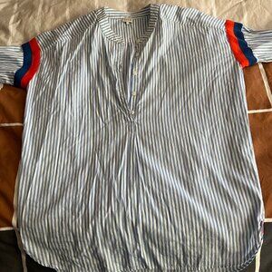 KULE striped popover S/M